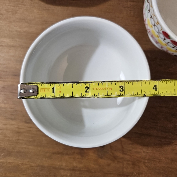 Toscany Collection Japan Set of 4 Vintage Ice Cream Dishes MCM Retro 70's - Picture 4 of 7